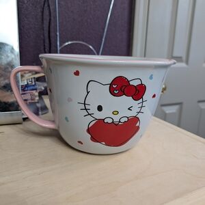 Hello Kitty Love Cloud Mug with Pink Handle